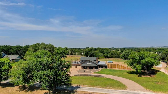 129 Park Dr, Sayre, OK 73662 - view from above of property