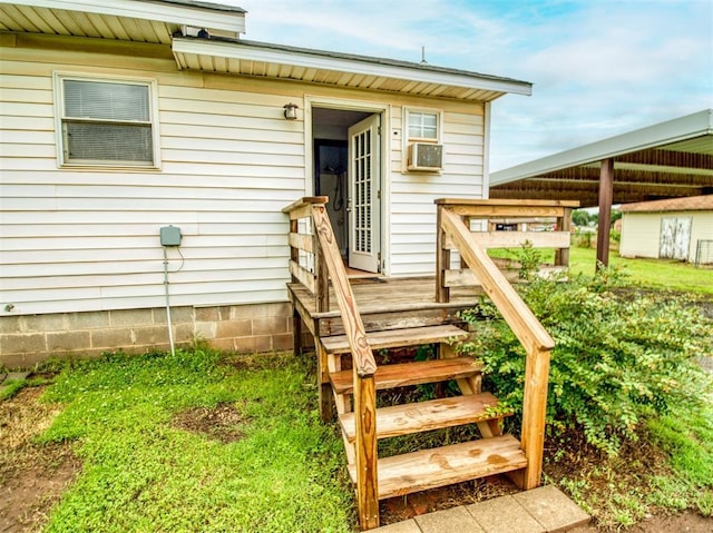 344020 E 760th Rd, Agra, OK 74824 - view of doorway to property