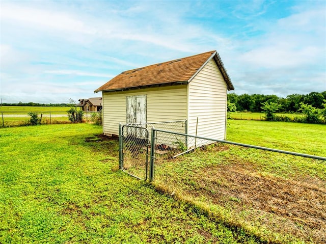 344020 E 760th Rd, Agra, OK 74824 - view of outbuilding with a view of rural / pastoral area