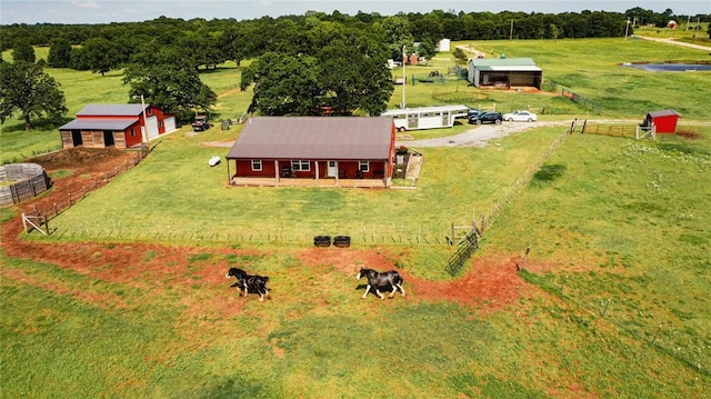 16301 Lewis Rd, Lexington, OK 73051 - overview of rural landscape featuring a pastoral area