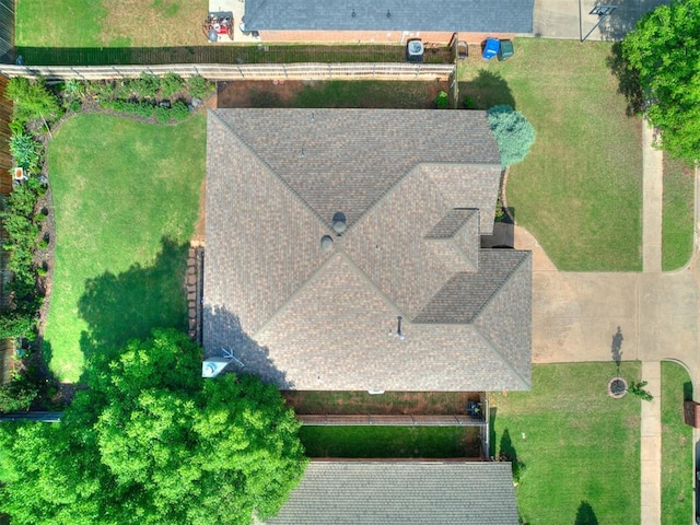 4409 Newport Dr, Norman, OK 73072 - view from above of property