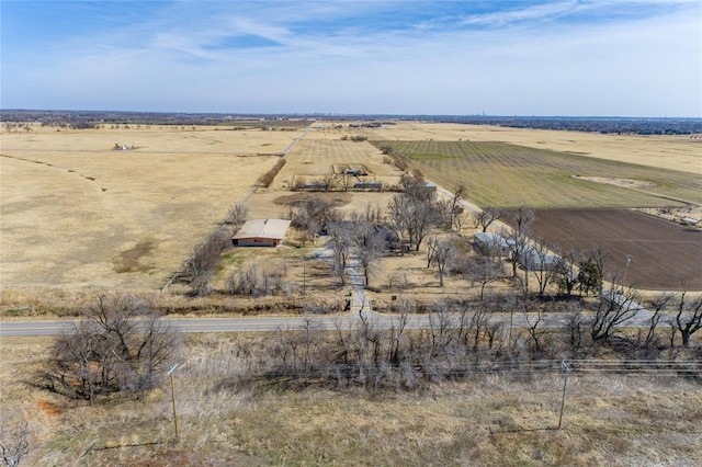 1505 N Piedmont Rd, Yukon, OK 73099 - overview of rural landscape