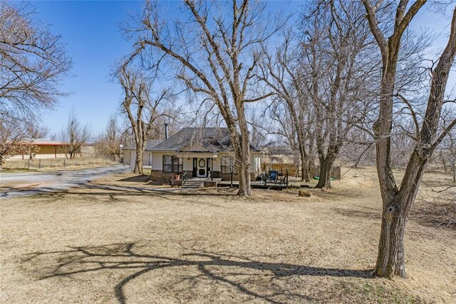 1505 N Piedmont Rd, Yukon, OK 73099 - view of front of property with driveway