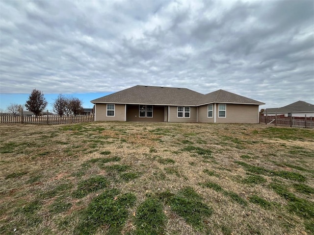 1400 Hillside Ter, Blanchard, OK 73010 - view of rear view of property