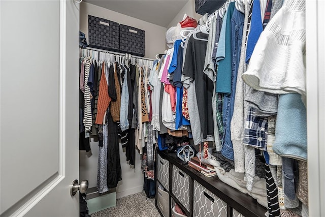 14201 Athens Ln, Yukon, OK 73099 - walk in closet with carpet