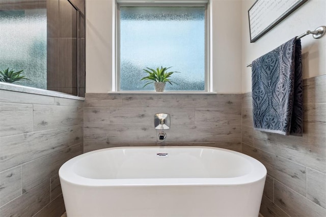 18813 Windy Way Rd, Edmond, OK 73012 - bathroom with a freestanding bath