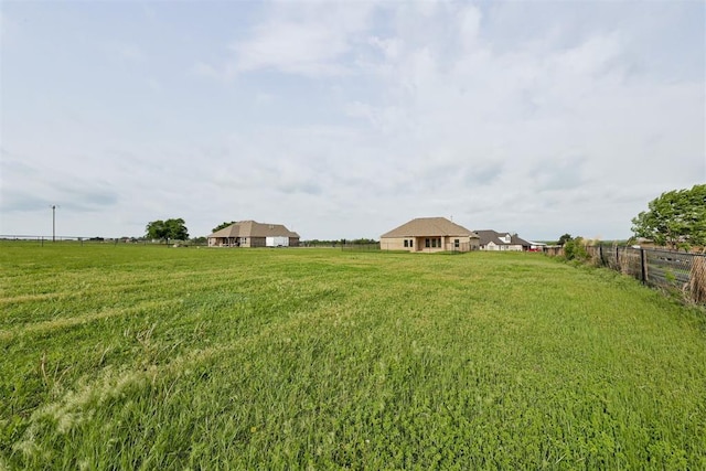 7720 Hawk Ln, Guthrie, OK 73044 - view of yard with a view of countryside