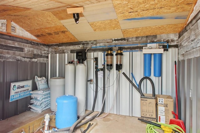 21306 E 10th St, Hinton, OK 73047 - view of utility room