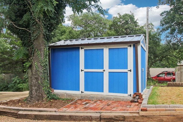 21306 E 10th St, Hinton, OK 73047 - view of shed