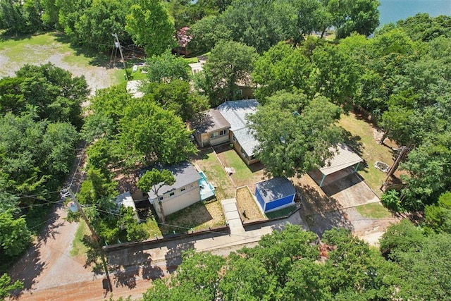 21306 E 10th St, Hinton, OK 73047 - view from above of property