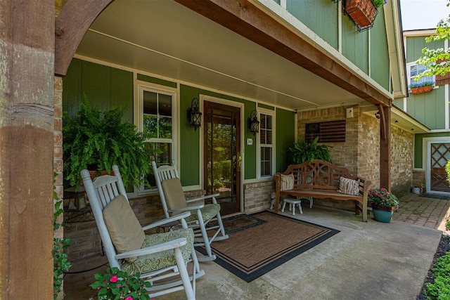 3824 Smoking Oaks Dr, Oklahoma City, OK 73150 - view of porch