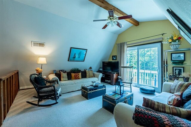 3824 Smoking Oaks Dr, Oklahoma City, OK 73150 - carpeted living room with ceiling fan