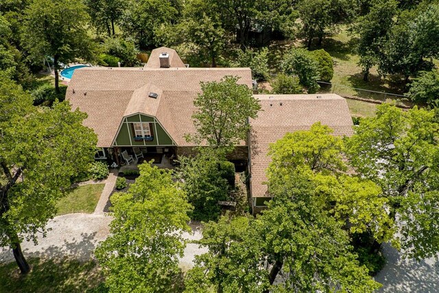3824 Smoking Oaks Dr, Oklahoma City, OK 73150 - aerial view of property and surrounding area