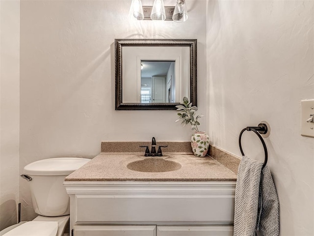 2009 Bella Vista Dr, Edmond, OK 73013 - bathroom featuring toilet and vanity