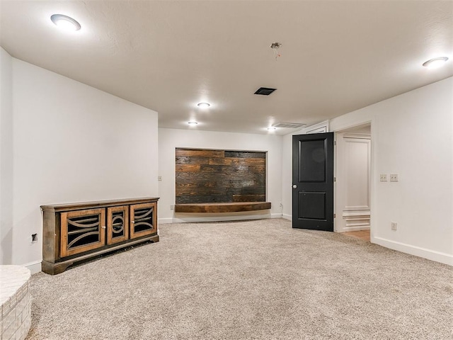 212 W Ridgewood Dr, Midwest City, OK 73130 - finished basement featuring carpet and baseboards