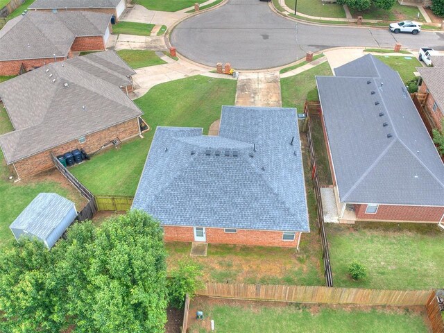 4537 SE 80th St, Del City, OK 73135 - bird's eye view