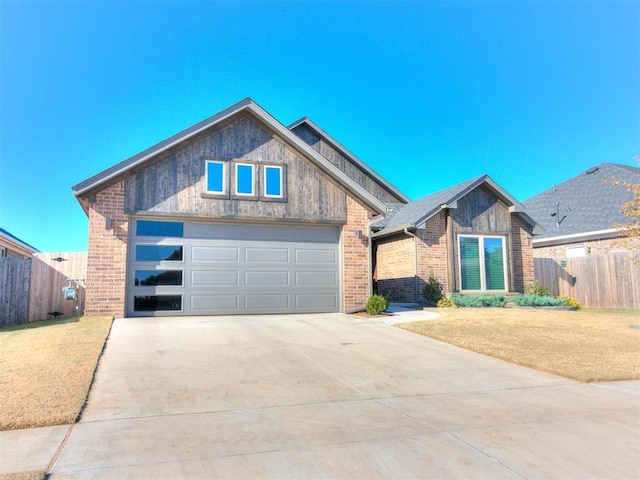16125 Buffalo Dr, Moore, OK 73170 - ranch-style home with brick siding, driveway, and an attached garage