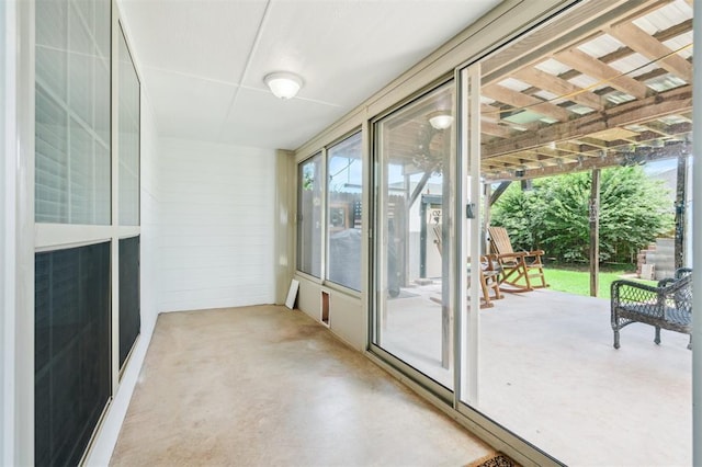 2632 SE 97th St, Moore, OK 73160 - view of unfurnished sunroom