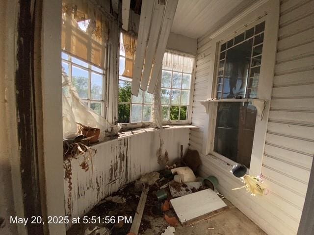 820 NW E St, Ardmore, OK 73401 - miscellaneous room with wooden walls