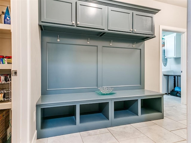 1405 Atalon Dr, Moore, OK 73160 - mudroom featuring light tile patterned flooring