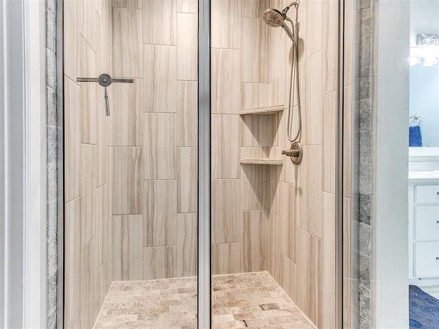 1405 Atalon Dr, Moore, OK 73160 - bathroom featuring a shower stall