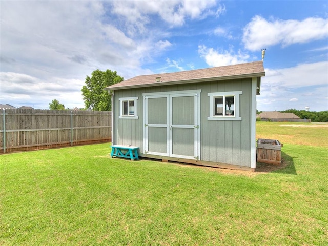 1405 Atalon Dr, Moore, OK 73160 - view of shed