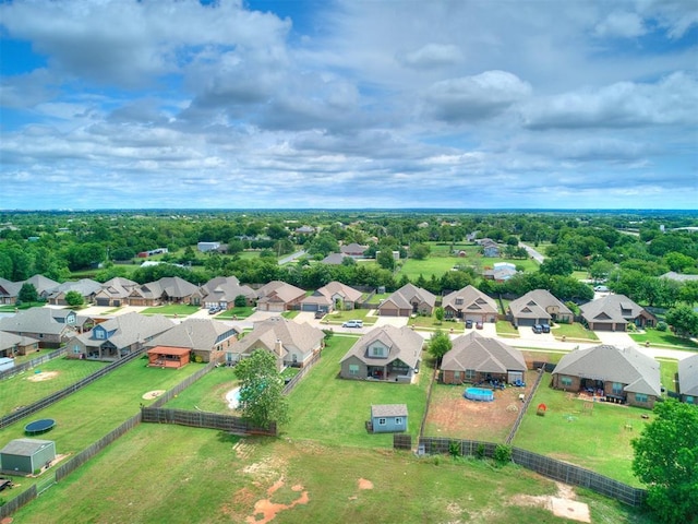 1405 Atalon Dr, Moore, OK 73160 - aerial view of residential area
