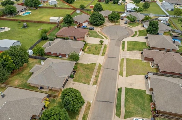 2121 NE 13th St, Moore, OK 73160 - aerial perspective of suburban area