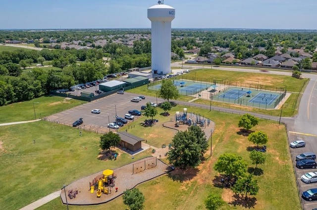 2121 NE 13th St, Moore, OK 73160 - aerial view