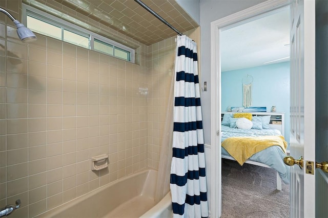 1704 Faircloud Dr, Edmond, OK 73034 - ensuite bathroom with shower / tub combo