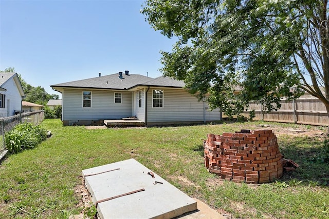1206 Monroe Dr, Shawnee, OK 74804 - view of rear view of house