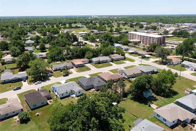 1206 Monroe Dr, Shawnee, OK 74804 - aerial perspective of suburban area