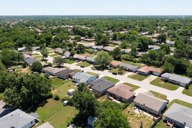 1206 Monroe Dr, Shawnee, OK 74804 - aerial perspective of suburban area