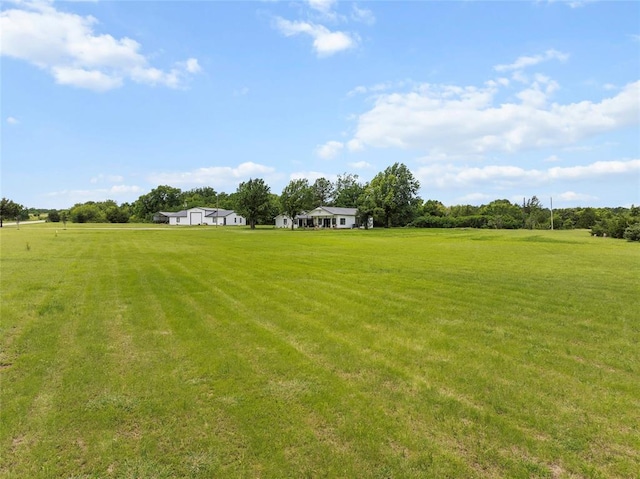 32629 S Airline Rd, Pauls Valley, OK 73075 - view of green lawn with a view of countryside