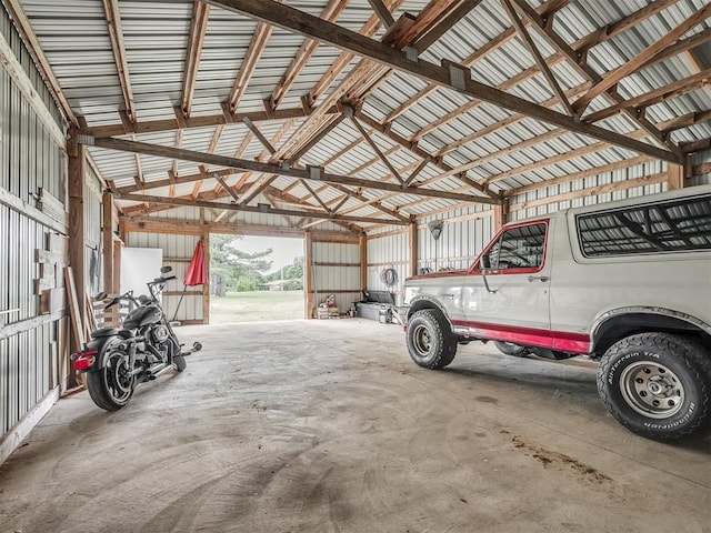 4100 S Noma Rd, Oklahoma City, OK 73150 - garage with metal wall