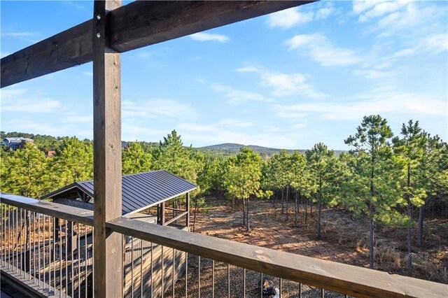 72 Green Persimmon Trl, Broken Bow, OK 74728 - view of deck