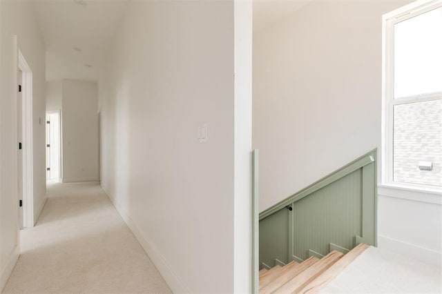 1619 NE 9th St, Oklahoma City, OK 73106 - hallway with healthy amount of natural light and light colored carpet