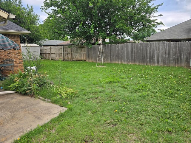 3512 Tiffany Dr, Moore, OK 73160 - view of fenced backyard
