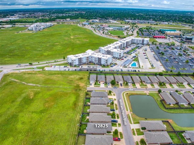 12825 William Penn Blvd, Oklahoma City, OK 73120 - bird's eye view of a large body of water
