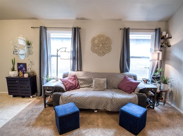12825 William Penn Blvd, Oklahoma City, OK 73120 - living area with healthy amount of natural light and baseboards