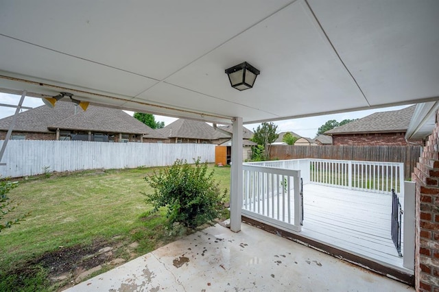 11014 Madison Ave, Midwest City, OK 73130 - view of patio