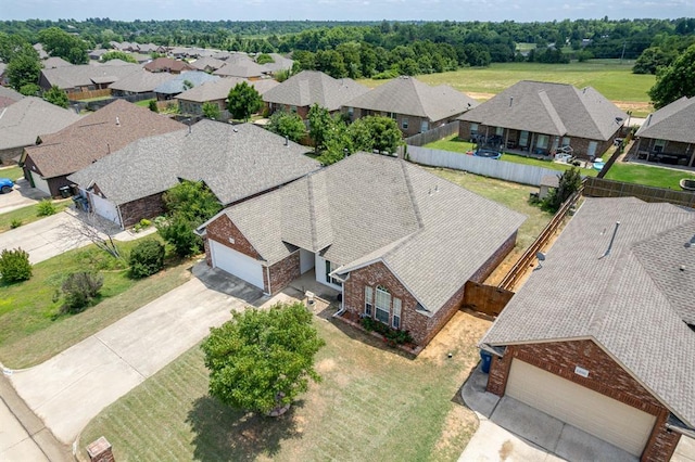 11014 Madison Ave, Midwest City, OK 73130 - aerial perspective of suburban area