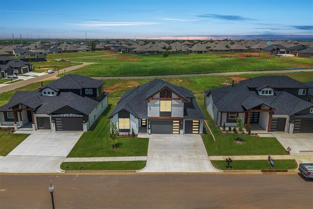 7217 NW 154th St, Edmond, OK 73013 - aerial perspective of suburban area