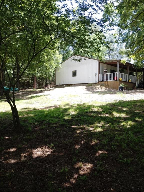 300 Bayberry Rd, Broken Bow, OK 74728 - view of yard