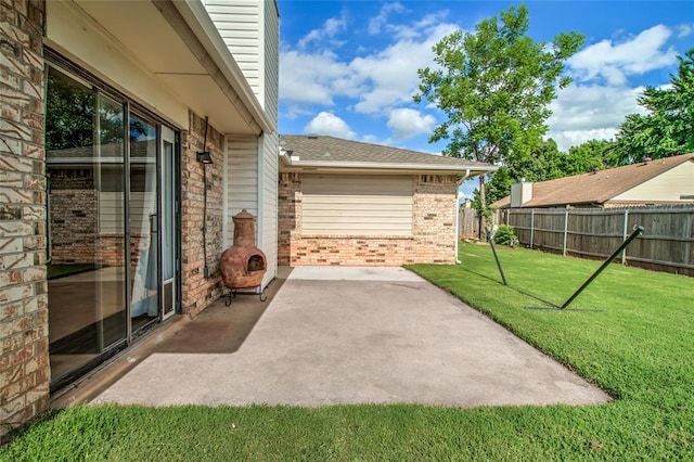 2416 Northwood Ln, Edmond, OK 73013 - view of patio / terrace