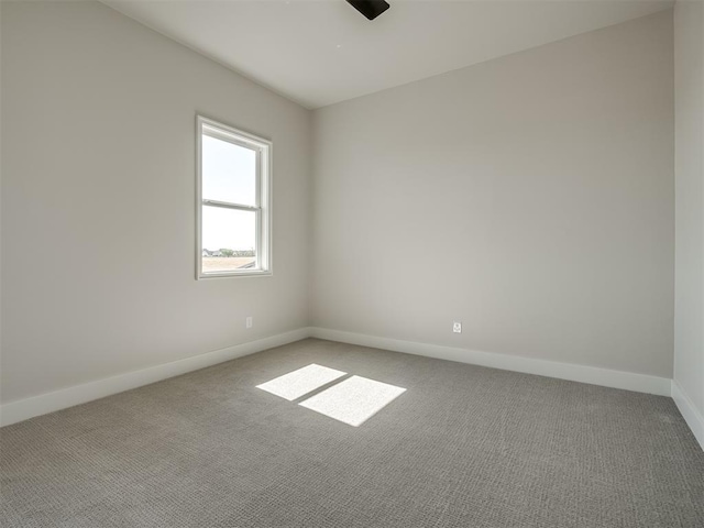 6305 NW 153rd St, Edmond, OK 73013 - empty room with light carpet and a ceiling fan