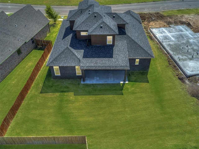 6305 NW 153rd St, Edmond, OK 73013 - view from above of property
