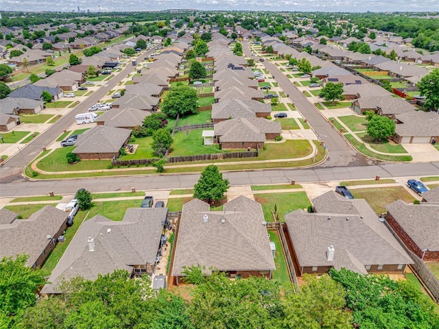 2120 NE 4th St, Moore, OK 73160 - aerial perspective of suburban area
