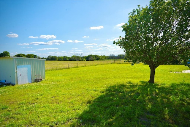 101869 S 3570th Rd, Prague, OK 74864 - view of yard featuring a view of countryside