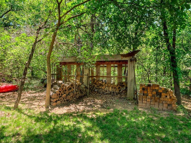 19401 N Peebly Rd, Luther, OK 73054 - view of outbuilding
